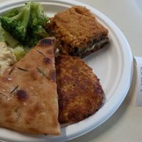 mix plate 13,50€ by weight at Ravegan Gastronomia in Ravenna