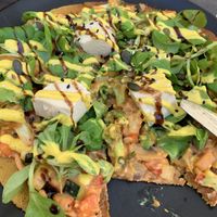 Pizza option  at Vegan Inspiratsioon in Tallinn