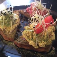 bread plate appetizer at Vegan Inspiratsioon in Tallinn