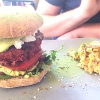 burger at Vegan Inspiratsioon in Tallinn