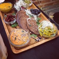 Starter plate :0) at Vegan Inspiratsioon in Tallinn