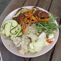 Inspa bowl at Vegan Inspiratsioon in Tallinn