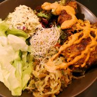 Protein bowl at Vegan Inspiratsioon in Tallinn