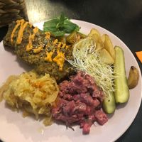 Lentil “Meat”loaf  at Vegan Inspiratsioon in Tallinn