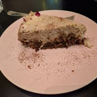 Cake at Vegan Inspiratsioon in Tallinn