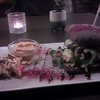 The Special burger at Vegan Inspiratsioon in Tallinn