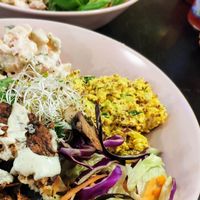 Protein bowl at Vegan Inspiratsioon in Tallinn