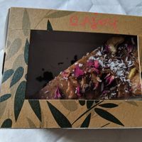 takeaway cake at Vegan Inspiratsioon in Tallinn