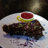 Spotted dog 🥰 at Vegan Inspiratsioon in Tallinn