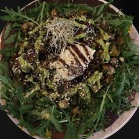 Pancake pizza  at Vegan Inspiratsioon in Tallinn