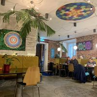 Beautiful inspiring ambience  at Vegan Inspiratsioon in Tallinn