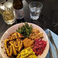 Lunch bowl at Vegan Inspiratsioon in Tallinn