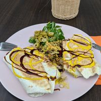 Queen of burrito at Vegan Inspiratsioon in Tallinn