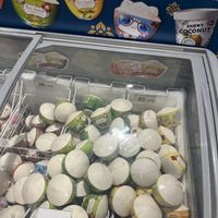 Dairy free iced treats  at Tops Market Samui in Koh Samui