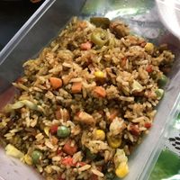 Olive fried rice at Kiat Lim Vegetarian Food 吉林素食 in Northeast Singapore