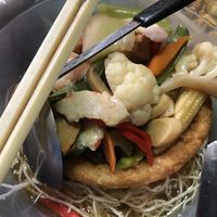 Yam ring small at Kiat Lim Vegetarian Food 吉林素食 in Northeast Singapore