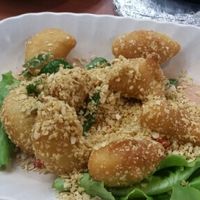 Cereal 'prawns' at Kiat Lim Vegetarian Food 吉林素食 in Northeast Singapore