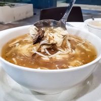 Shark fin soup at Kiat Lim Vegetarian Food 吉林素食 in Northeast Singapore