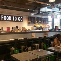 Food counter at Planet Organic in South West London