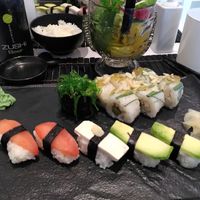 Zushi vegana menu at Zushi in Turin
