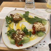 Tempeh at Romeow Cat Bistrot in Rome