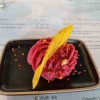 Hummus at Romeow Cat Bistrot in Rome