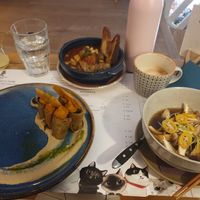 Set menu #Veganuary at Romeow Cat Bistrot in Rome