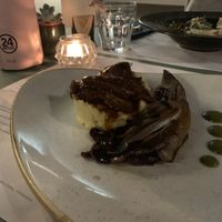 seitan dish  at Romeow Cat Bistrot in Rome