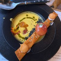 Gazpacho  at Romeow Cat Bistrot in Rome