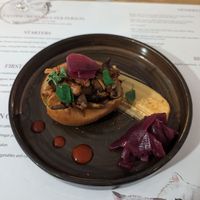 jackfruit antipasto at Romeow Cat Bistrot in Rome