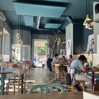 Venue is nice and airy 😊  at Romeow Cat Bistrot in Rome