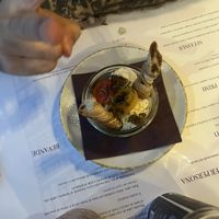 Ricotta  at Romeow Cat Bistrot in Rome