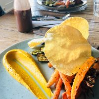 Tasty vegan food! at Romeow Cat Bistrot in Rome