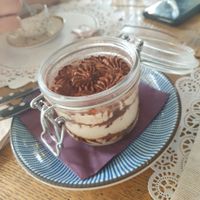 Tiramisu at Romeow Cat Bistrot in Rome