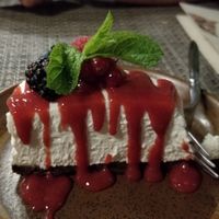 White cake!! at Romeow Cat Bistrot in Rome