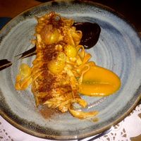 Main course with pasta at Romeow Cat Bistrot in Rome