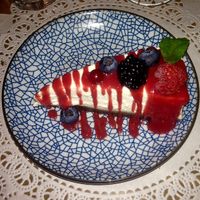 White cake, delicious!  at Romeow Cat Bistrot in Rome