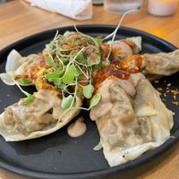 Truffle Dumplings at Beyond Sushi in New York City