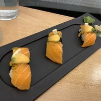 ”Zalmon”.   How beautiful !  at Beyond Sushi in New York City