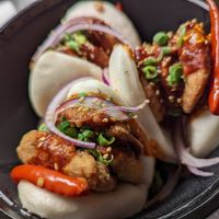 Spicy Chkn' Bao at Beyond Sushi in New York City