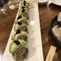 Grilled avocado   at Beyond Sushi in New York City