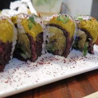 Chick peas Sushi at Beyond Sushi in New York City