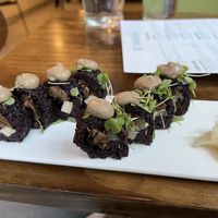 Mushroom roll  at Beyond Sushi in New York City