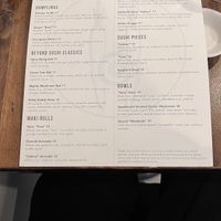   at Beyond Sushi in New York City