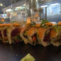 Rainbow Roll  at Beyond Sushi in New York City
