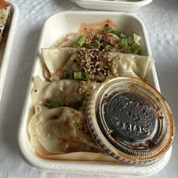 Ginger Beef Dumplings  at Beyond Sushi in New York City