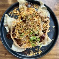 Smoked oyster mushroom Bao  at Beyond Sushi in New York City