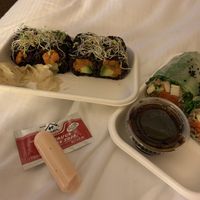 Mayo was delish!!  at Beyond Sushi in New York City