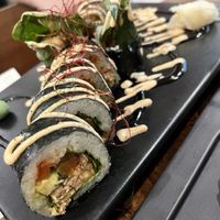 Crab roll  at Beyond Sushi in New York City