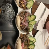mushroom bao  at Beyond Sushi in New York City